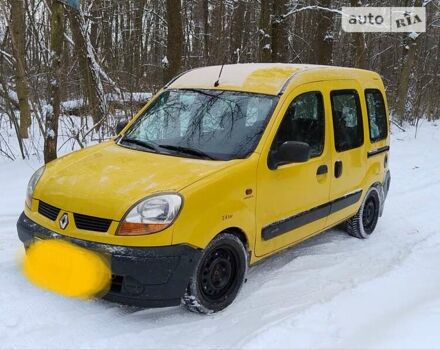 Жовтий Рено Кєнгу, об'ємом двигуна 1.5 л та пробігом 188 тис. км за 3900 $, фото 2 на Automoto.ua