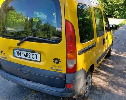 Желтый Рено Кенгу, объемом двигателя 1.46 л и пробегом 225 тыс. км за 3300 $, фото 2 на Automoto.ua