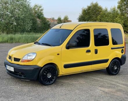 Желтый Рено Кенгу, объемом двигателя 1.5 л и пробегом 155 тыс. км за 2950 $, фото 1 на Automoto.ua
