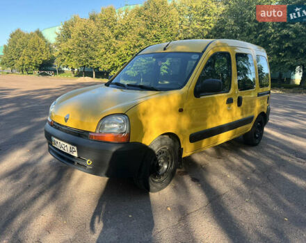 Жовтий Рено Кєнгу, об'ємом двигуна 1.87 л та пробігом 216 тис. км за 3600 $, фото 5 на Automoto.ua