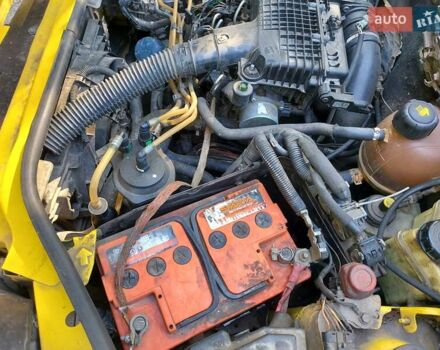 Желтый Рено Кенгу, объемом двигателя 1.46 л и пробегом 225 тыс. км за 3300 $, фото 1 на Automoto.ua