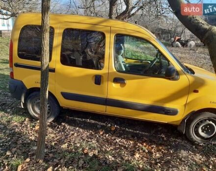 Желтый Рено Кенгу, объемом двигателя 1.5 л и пробегом 320 тыс. км за 2600 $, фото 2 на Automoto.ua