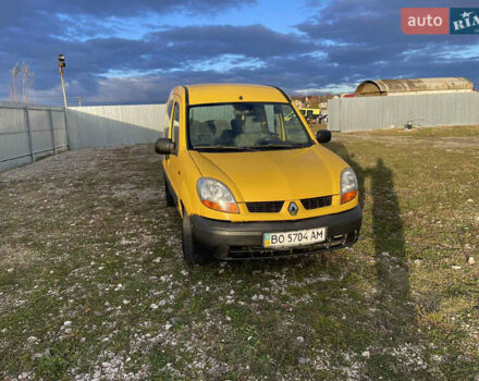 Желтый Рено Кенгу, объемом двигателя 1.5 л и пробегом 485 тыс. км за 2750 $, фото 3 на Automoto.ua