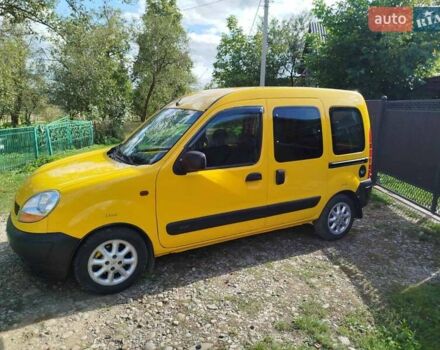 Желтый Рено Кенгу, объемом двигателя 1.5 л и пробегом 220 тыс. км за 3899 $, фото 8 на Automoto.ua