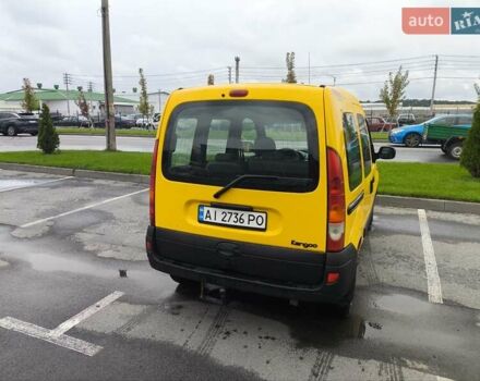 Жовтий Рено Кєнгу, об'ємом двигуна 1.46 л та пробігом 230 тис. км за 4000 $, фото 1 на Automoto.ua