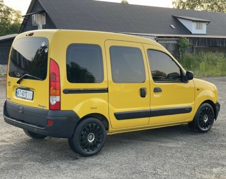 Желтый Рено Кенгу, объемом двигателя 1.5 л и пробегом 155 тыс. км за 2950 $, фото 3 на Automoto.ua