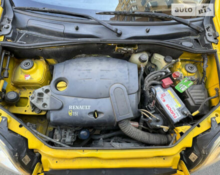 Желтый Рено Кенгу, объемом двигателя 1.46 л и пробегом 193 тыс. км за 4300 $, фото 21 на Automoto.ua