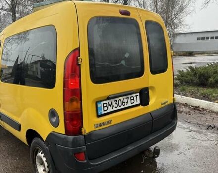 Желтый Рено Кенгу, объемом двигателя 1.5 л и пробегом 450 тыс. км за 3200 $, фото 3 на Automoto.ua