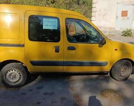 Желтый Рено Кенгу, объемом двигателя 1.46 л и пробегом 200 тыс. км за 4000 $, фото 1 на Automoto.ua