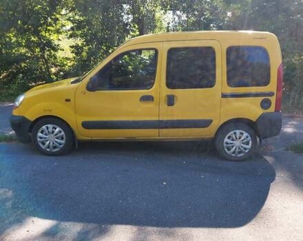 Желтый Рено Кенгу, объемом двигателя 1.46 л и пробегом 225 тыс. км за 3300 $, фото 12 на Automoto.ua