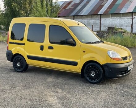 Желтый Рено Кенгу, объемом двигателя 1.5 л и пробегом 155 тыс. км за 3650 $, фото 5 на Automoto.ua