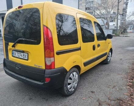 Жовтий Рено Кєнгу, об'ємом двигуна 1.5 л та пробігом 227 тис. км за 3000 $, фото 4 на Automoto.ua