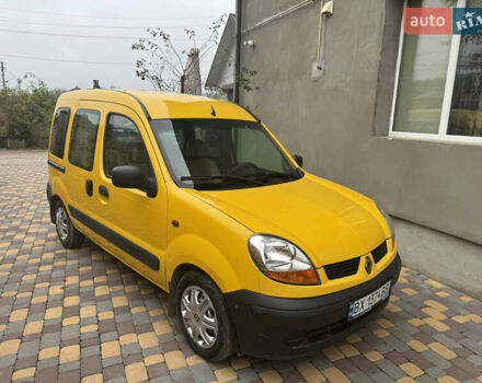 Желтый Рено Кенгу, объемом двигателя 1.5 л и пробегом 300 тыс. км за 3950 $, фото 15 на Automoto.ua