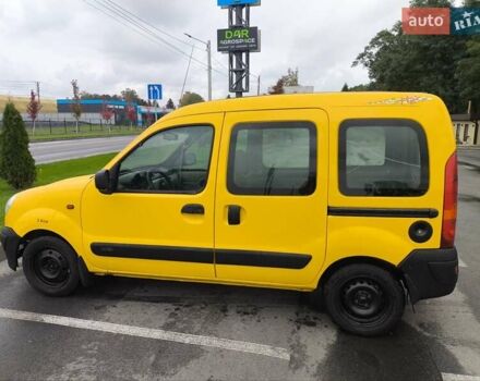 Жовтий Рено Кєнгу, об'ємом двигуна 1.46 л та пробігом 230 тис. км за 4000 $, фото 3 на Automoto.ua