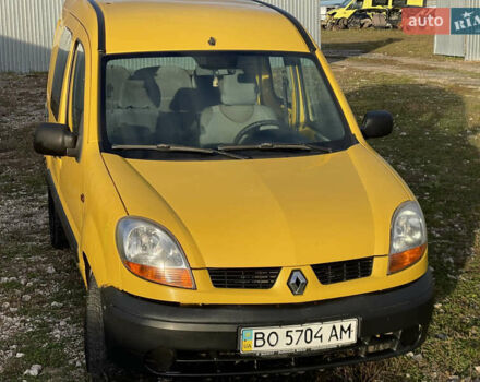 Рено Кенгу 2003 в Тернополе на Automoto.ua Желтый Рено Кенгу, объемом двигателя 1.46 л и пробегом 485 тыс. км за 2899 $, фото 4 на Automoto.ua