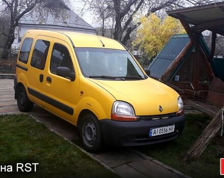 Желтый Рено Кенгу, объемом двигателя 1.9 л и пробегом 258 тыс. км за 3300 $, фото 2 на Automoto.ua