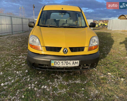 Рено Кенгу 2003 в Тернополе на Automoto.ua Желтый Рено Кенгу, объемом двигателя 1.46 л и пробегом 485 тыс. км за 2899 $, фото 7 на Automoto.ua