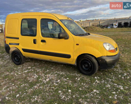 Желтый Рено Кенгу, объемом двигателя 1.5 л и пробегом 485 тыс. км за 2750 $, фото 10 на Automoto.ua