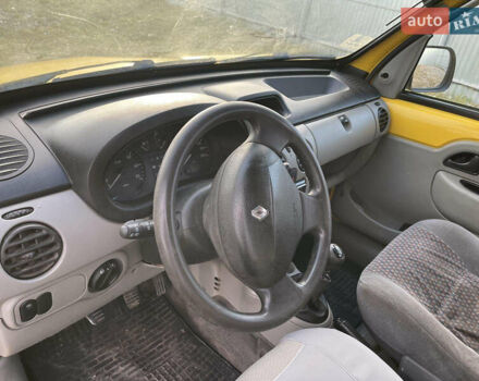 Рено Кенгу 2003 в Тернополе на Automoto.ua Желтый Рено Кенгу, объемом двигателя 1.46 л и пробегом 485 тыс. км за 2899 $, фото 30 на Automoto.ua