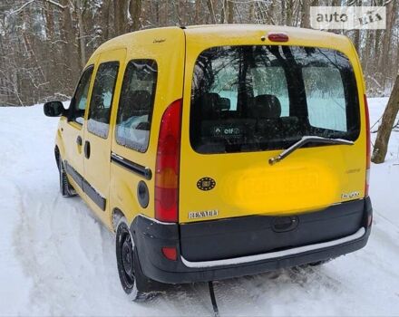 Жовтий Рено Кєнгу, об'ємом двигуна 1.5 л та пробігом 188 тис. км за 3900 $, фото 5 на Automoto.ua