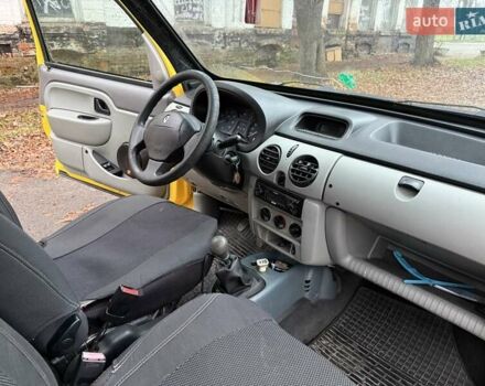 Желтый Рено Кенгу, объемом двигателя 1.5 л и пробегом 450 тыс. км за 3200 $, фото 15 на Automoto.ua