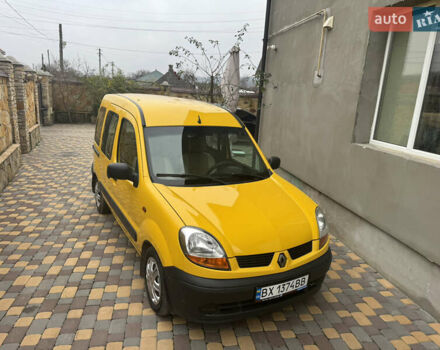 Желтый Рено Кенгу, объемом двигателя 1.5 л и пробегом 300 тыс. км за 3950 $, фото 14 на Automoto.ua