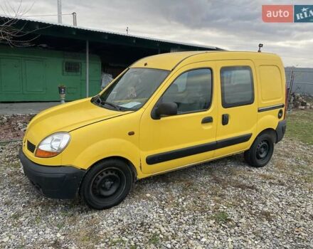 Желтый Рено Кенгу, объемом двигателя 1.46 л и пробегом 486 тыс. км за 2650 $, фото 1 на Automoto.ua