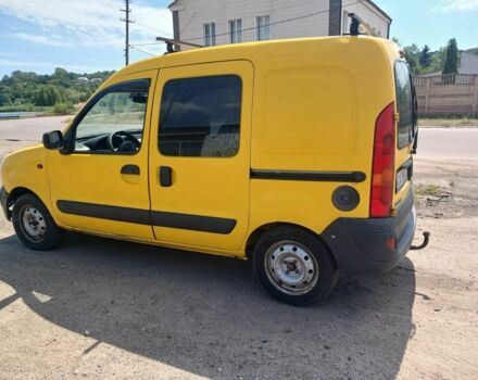 Желтый Рено Кенгу, объемом двигателя 1.5 л и пробегом 300 тыс. км за 3257 $, фото 6 на Automoto.ua