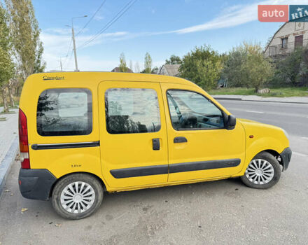 Рено Кєнгу 2004 у Миколаєві на Automoto.ua Жовтий Рено Кєнгу, об'ємом двигуна 1.5 л та пробігом 213 тис. км за 4200 $, фото 3 на Automoto.ua