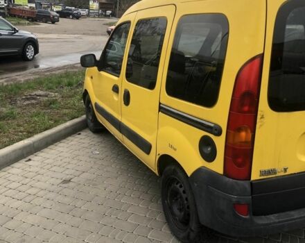Жовтий Рено Кєнгу, об'ємом двигуна 1.5 л та пробігом 280 тис. км за 1700 $, фото 4 на Automoto.ua
