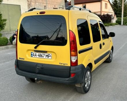 Желтый Рено Кенгу, объемом двигателя 1.5 л и пробегом 200 тыс. км за 3750 $, фото 4 на Automoto.ua