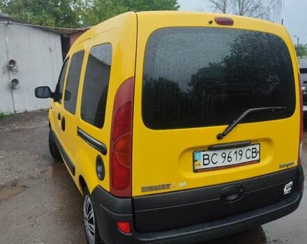 Желтый Рено Кенгу, объемом двигателя 1.5 л и пробегом 198 тыс. км за 3999 $, фото 6 на Automoto.ua