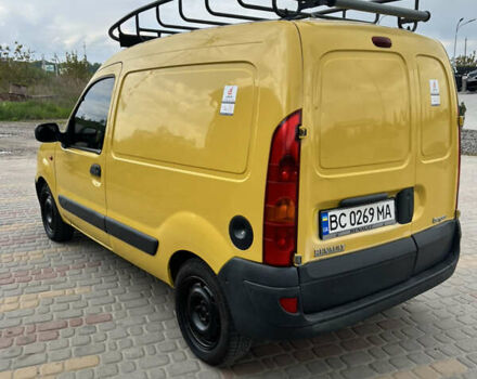 Желтый Рено Кенгу, объемом двигателя 1.46 л и пробегом 412 тыс. км за 2650 $, фото 6 на Automoto.ua
