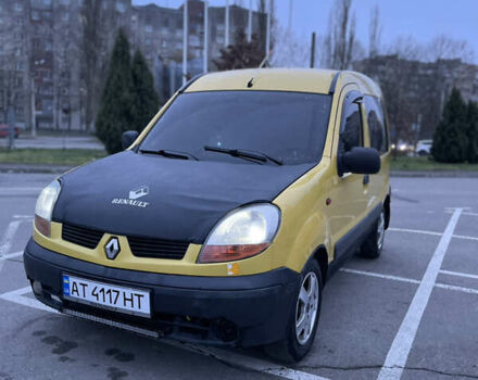 Желтый Рено Кенгу, объемом двигателя 1.5 л и пробегом 300 тыс. км за 4000 $, фото 7 на Automoto.ua