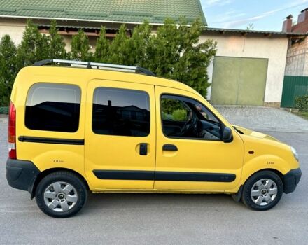 Желтый Рено Кенгу, объемом двигателя 1.5 л и пробегом 200 тыс. км за 3750 $, фото 6 на Automoto.ua