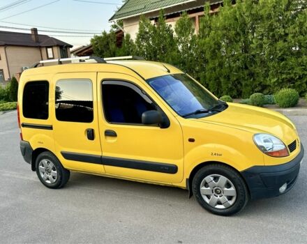 Желтый Рено Кенгу, объемом двигателя 1.5 л и пробегом 200 тыс. км за 3750 $, фото 7 на Automoto.ua