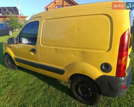 Желтый Рено Кенгу, объемом двигателя 1.46 л и пробегом 311 тыс. км за 2900 $, фото 7 на Automoto.ua