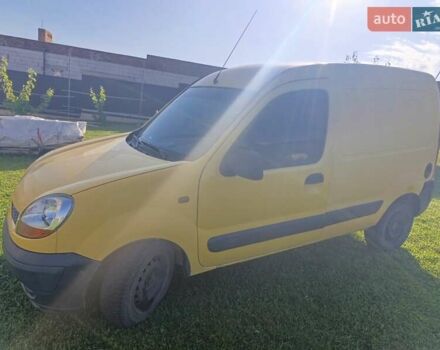 Желтый Рено Кенгу, объемом двигателя 1.46 л и пробегом 311 тыс. км за 2900 $, фото 3 на Automoto.ua