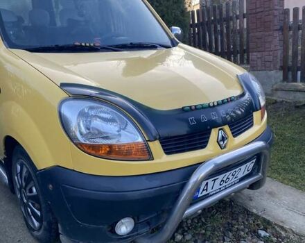 Желтый Рено Кенгу, объемом двигателя 1.5 л и пробегом 240 тыс. км за 4350 $, фото 14 на Automoto.ua