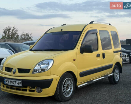 Рено Кєнгу 2005 у Каменце-Подольском на Automoto.ua Жовтий Рено Кєнгу, об'ємом двигуна 1.6 л та пробігом 190 тис. км за 4800 $, фото 1 на Automoto.ua