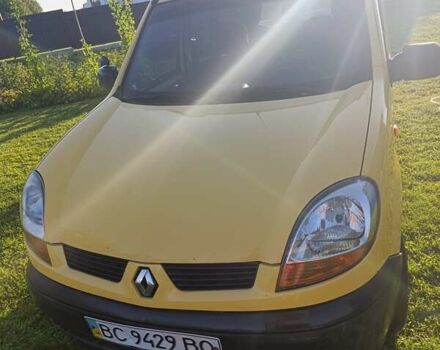 Желтый Рено Кенгу, объемом двигателя 1.46 л и пробегом 311 тыс. км за 2900 $, фото 4 на Automoto.ua