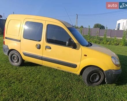 Желтый Рено Кенгу, объемом двигателя 1.46 л и пробегом 311 тыс. км за 2900 $, фото 2 на Automoto.ua