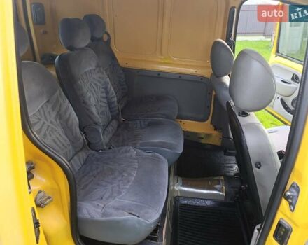 Желтый Рено Кенгу, объемом двигателя 1.46 л и пробегом 311 тыс. км за 2900 $, фото 8 на Automoto.ua