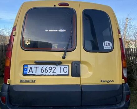 Желтый Рено Кенгу, объемом двигателя 1.5 л и пробегом 240 тыс. км за 4350 $, фото 19 на Automoto.ua