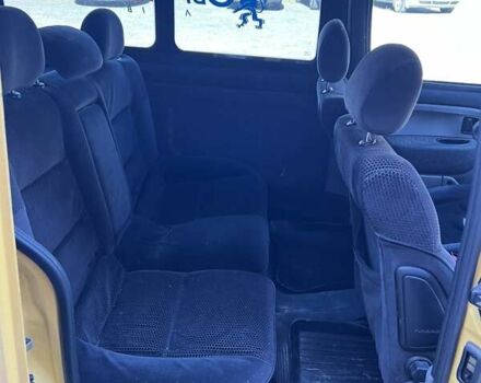 Желтый Рено Кенгу, объемом двигателя 1.46 л и пробегом 217 тыс. км за 2700 $, фото 10 на Automoto.ua