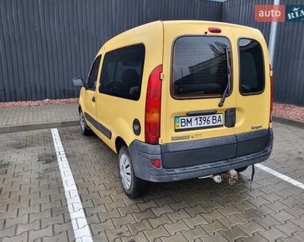 Желтый Рено Кенгу, объемом двигателя 1.5 л и пробегом 263 тыс. км за 5000 $, фото 5 на Automoto.ua