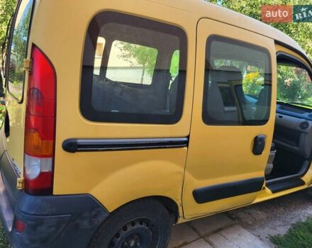 Жовтий Рено Кєнгу, об'ємом двигуна 1.5 л та пробігом 203 тис. км за 2850 $, фото 1 на Automoto.ua