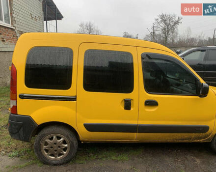 Жовтий Рено Кєнгу, об'ємом двигуна 1.5 л та пробігом 350 тис. км за 3300 $, фото 1 на Automoto.ua