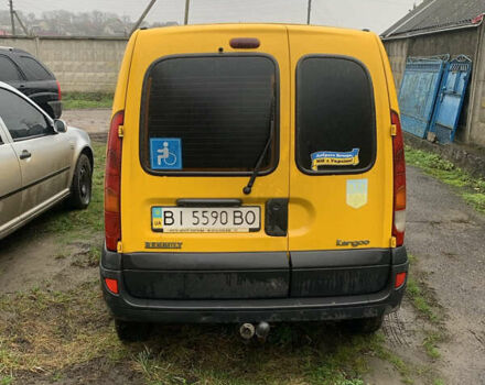 Жовтий Рено Кєнгу, об'ємом двигуна 1.5 л та пробігом 350 тис. км за 3300 $, фото 3 на Automoto.ua
