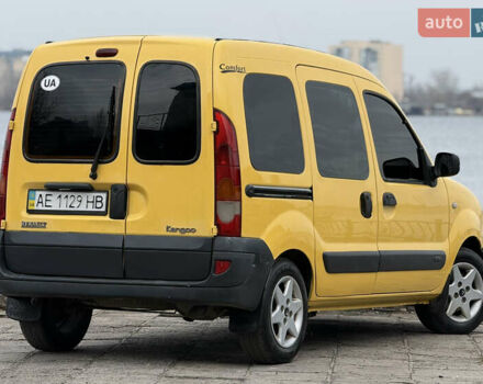 Желтый Рено Кенгу, объемом двигателя 1.46 л и пробегом 230 тыс. км за 3999 $, фото 8 на Automoto.ua